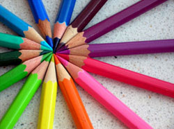 Картинка - цветные карандаши